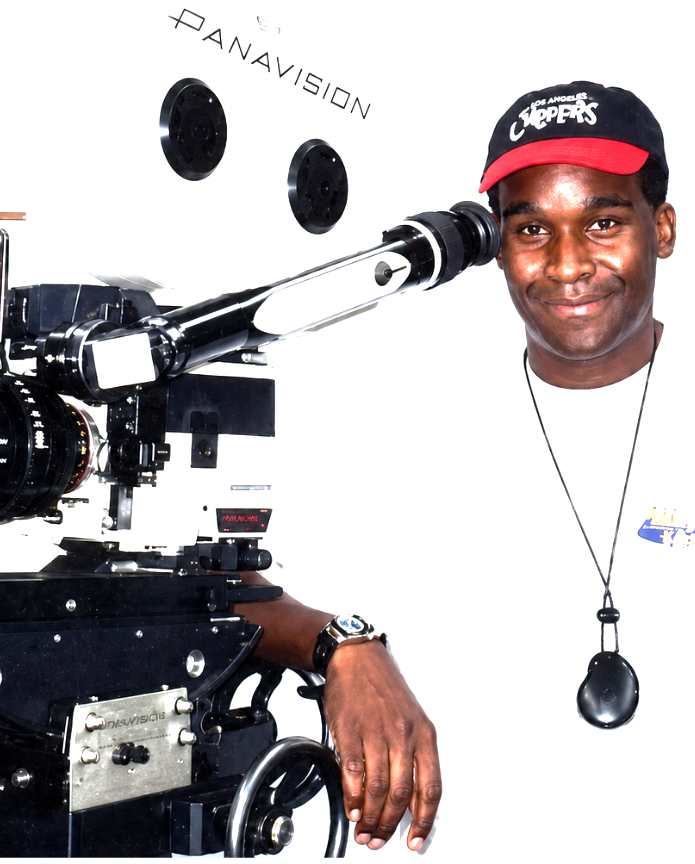 Film director on set